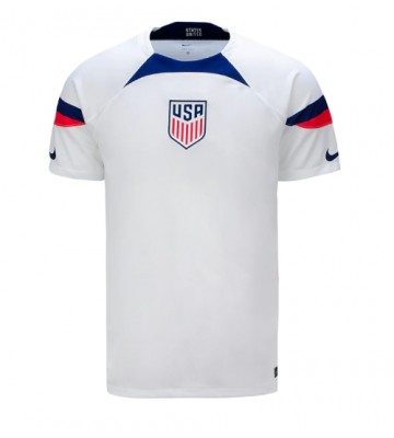 Maillot de foot États-Unis Domicile Monde 2022 Manches Courte